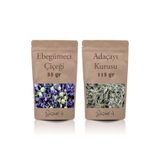 Bazaar 4 Ebegümeci Çiçeği 55 Gr + Adaçayı Kurusu 115 Gr