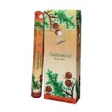 Bazaar 4 Flute Incense Sticks Cedarwood Sedir Ağacı 20 Adet Çubuk Tütsü