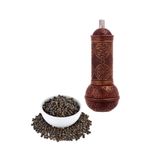 Bazaar 4 Kahve Ve Baharat Değirmeni Osmanlı Motifli + 350 Gr Tane Karabiber