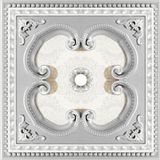 Bazaar Avm 60X60 Kare Gümüş Renk Saray Tavan Göbek