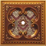 Bazaar Avm 60X60 Kare Kahve Renk Saray Tavan Göbek