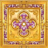 Bazaar Avm 90X90 Kare Altın Renk Saray Tavan Göbek