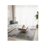 Bazaarforum Bambu Premium Etnik Desenli Salon Halısı, Koridor Halısı, Yatak Odası Halısı, Eskitme, 100 x 200
