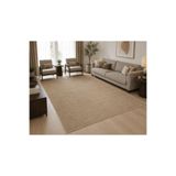 Bazaarforum Dijital Baskı Pamuk Dokuma Kaymaz Taban Salon Halısı – Antre, Koridor ve Oda İçin, Açık Bej, 80 x 300