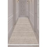 Bazaarforum Dijital Baskı Pamuk Dokuma Taban Desenli Yolluk Koridor Halısı, Bej, 80 x 200 YOLLUK36.