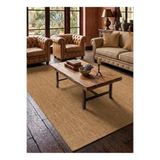 Bazaarforum Doğal İplik Şönil Dokuma Pamuk Taban Halı Koridor Halısı Kilim – Antre, Salon Ofis Genç Odası, Kahverengi, 120 x 300 NAKKAŞ-13