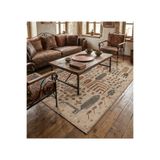Bazaarforum Doğal İplik Şönil Dokuma Pamuk Taban Halı Koridor Halısı Kilim – Antre, Salon Ofis Genç Odası, Renkli, 100 x 200 NAKKAŞ-3