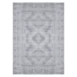 Bazaarforum Pamuk Dokuma Taban Kaymaz Dijital Baskı Modern Halı Salon Halısı Mutfak Halısı Koridor Halısı, Gri, 100 x 150cm, GR-418-11