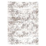 Bazaarforum Pamuk Dokuma Taban Kaymaz Dijital Baskı Modern Halı Salon Halısı Mutfak Halısı Koridor Halısı, Gri, 100 x 150cm, KM-635-11