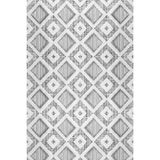 Bazaarforum Pamuk Dokuma Taban Kaymaz Dijital Baskı Modern Halı Salon Halısı Mutfak Halısı Koridor Halısı, Gri, 80 x 250cm, GR-239-5
