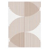 Bazaarforum Pamuk Dokuma Taban Kaymaz Dijital Baskı Modern Halı Salon Halısı Mutfak Halısı Koridor Halısı, Gri, 80 x 400cm, KM-767-8