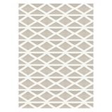 Bazaarforum Pamuk Dokuma Taban Kaymaz Dijital Baskı Modern Halı Salon Halısı Mutfak Halısı Koridor Halısı, Krem, 80 x 500cm, GR-308-10