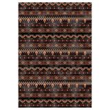 Bazaarforum Pamuk Dokuma Taban Kaymaz Tüy Dökmeyen İskandinav Halı Salon Halısı Mutfak Halısı Koridor Halısı, Çok Renkli, 80 x 200cm, KM-554-4