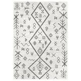 Bazaarforum Pamuk Dokuma Taban Kaymaz Tüy Dökmeyen İskandinav Halı Salon Halısı Mutfak Halısı Koridor Halısı, Siyah, 80 x 200cm, GR-456-4