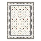 Bazaarforum Pamuk Dokuma Taban Kaymaz Tüy Dökmeyen Klasik Halı Salon Halısı Mutfak Halısı Koridor Halısı, Çok Renkli, 100 x 250cm, KM-625-13