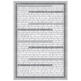 Bazaarforum Pamuk Dokuma Taban Kaymaz Tüy Dökmeyen Klasik Halı Salon Halısı Mutfak Halısı Koridor Halısı, Gri, 100 x 150cm, GR-266-11