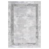 Bazaarforum Pamuk Dokuma Taban Kaymaz Tüy Dökmeyen Klasik Halı Salon Halısı Mutfak Halısı Koridor Halısı, Gri, 100 x 350cm, GR-301-15