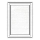 Bazaarforum Pamuk Dokuma Taban Kaymaz Tüy Dökmeyen Klasik Halı Salon Halısı Mutfak Halısı Koridor Halısı, Gri, 200 x 290cm, GR-238-26