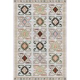Bazaarforum Pamuk Dokuma Taban Kaymaz Tüy Dökmeyen Klasik Halı Salon Halısı Mutfak Halısı Koridor Halısı, Gri, 80 x 150cm, KM-569-3