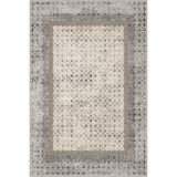 Bazaarforum Pamuk Dokuma Taban Kaymaz Tüy Dökmeyen Klasik Halı Salon Halısı Mutfak Halısı Koridor Halısı, Gri, 80 x 200cm, GR-292-4