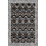 Bazaarforum Pamuk Dokuma Taban Kaymaz Tüy Dökmeyen Klasik Halı Salon Halısı Mutfak Halısı Koridor Halısı, Kahverengi, 80 x 150cm, GR-220-3