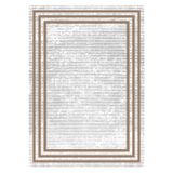 Bazaarforum Pamuk Dokuma Taban Kaymaz Tüy Dökmeyen Klasik Halı Salon Halısı Mutfak Halısı Koridor Halısı, Kahverengi, 80 x 150cm, GR-612-3