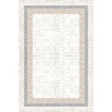 Bazaarforum Pamuk Dokuma Taban Kaymaz Tüy Dökmeyen Klasik Halı Salon Halısı Mutfak Halısı Koridor Halısı, Krem, 160 x 300cm, KM-660-23