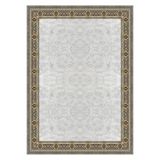 Bazaarforum Pamuk Dokuma Taban Kaymaz Tüy Dökmeyen Klasik Halı Salon Halısı Mutfak Halısı Koridor Halısı, Krem, 200 x 290cm, KM-759-26