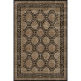 Bazaarforum Pamuk Dokuma Taban Kaymaz Tüy Dökmeyen Klasik Halı Salon Halısı Mutfak Halısı Koridor Halısı, Siyah, 160 x 500cm, KM-657-25