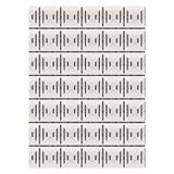 Bazaarforum Pamuk Dokuma Taban Kaymaz Tüy Dökmeyen Modern Halı Salon Halısı Mutfak Halısı Koridor Halısı, Gri, 100 x 450cm, KM-727-17