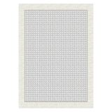 Bazaarforum Pamuk Dokuma Taban Kaymaz Tüy Dökmeyen Sisal Desenli Halı Salon Halısı Mutfak Halısı Koridor Halısı, Gri, 100 x 350cm, BS-02-15