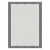 Bazaarforum Pamuk Dokuma Taban Kaymaz Tüy Dökmeyen Sisal Desenli Halı Salon Halısı Mutfak Halısı Koridor Halısı, Gri, 100 x 400cm, BS-09-16