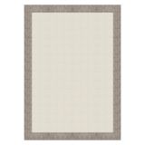 Bazaarforum Pamuk Dokuma Taban Kaymaz Tüy Dökmeyen Sisal Desenli Halı Salon Halısı Mutfak Halısı Koridor Halısı, Gri, 160 x 230cm, BS-16-22