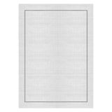 Bazaarforum Pamuk Dokuma Taban Kaymaz Tüy Dökmeyen Sisal Desenli Halı Salon Halısı Mutfak Halısı Koridor Halısı, Gri, 80 x 150cm, BS-18-3