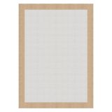 Bazaarforum Pamuk Dokuma Taban Kaymaz Tüy Dökmeyen Sisal Desenli Halı Salon Halısı Mutfak Halısı Koridor Halısı, Kahverengi, 100 x 250cm, BS-15-13