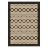 Bazaarforum Pamuk Dokuma Taban Kaymaz Tüy Dökmeyen Sisal Desenli Halı Salon Halısı Mutfak Halısı Koridor Halısı, Siyah, 100 x 150cm, SSB-55-11