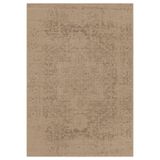 Bazaarforum Pamuk Dokuma Taban Kaymaz Tüy Dökmeyen Vintage Halı Salon Halısı Mutfak Halısı Koridor Halısı, Kahverengi, 100 x 200cm, KM-798-12