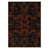 Bazaarforum Pamuk Dokuma Taban Kaymaz Tüy Dökmeyen Vintage Halı Salon Halısı Mutfak Halısı Koridor Halısı, Turuncu, 100 x 250cm, GR-440-13