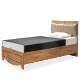 Bazalı Karyola, Papatya Baza Başlık Comfort Yatak Seti 90x190 Cm