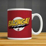 Bazinga The Big Bang Theory Porselen Kupa Bardak