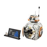 Bb-8 Astromech Droidi 75452-10 Yaş ve Üzeri Çocuklar Için Standart Boyutlu Bb-8 Figürü Içeren Koleksiyonluk Yaratıcı Oyuncak Yapım Seti, Çocuklar Için Hediye Fikri (569 Parça) - 0 - Siyah
