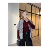 BB Bensu Buyruk DESENLİ TRİKO ŞAL