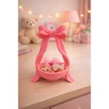 BB Craft Dekoratif Fiyonklu Takı & Aksesuar Standı - Barbie Pembesi