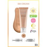 BB Cream SPF 15 Nemlendirici Etkili Yoğun Kapatıcı BB Krem - 02 Orta Koyu