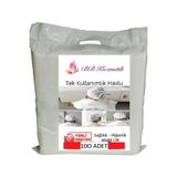 BB KOZMETİK TEK KULLANIMLIK SAÇ MANIKUR PEDIKUR TEMİZLİK HAVLUSU 40X80 100 ADET