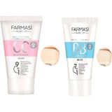 Bb Krem ve cc Krem Açıktan Ortaya Ton 50 ml