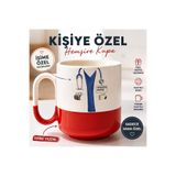 BB TRADE Kişiye Özel Erkek Doktor İsimli Kırmızı Pro Kupa Bardak 300ml