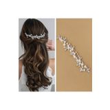 BBA TULLE STORE AYNALI KRİSTAL GELİN TACI,KRİSTAL GELİN SAÇ AKSESUARI,GELİN TACI,GELİN TOKASI,SAÇ AKSESUARI 20CM