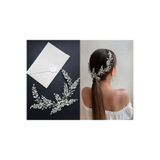 BBA TULLE STORE KRİSTAL ÇİFT TARAFLI GELİN TACI AYNALI KRİSTAL TAÇ,KELEBEL MODEL GELİN TACI,GELİN SAÇ AKSESUARI