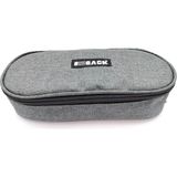 Bback 311 Oval Kalemlik Hazneli Kumaş Koyu Gri